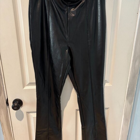 AFRM Black Faux Leather Pants - Picture 2 of 4